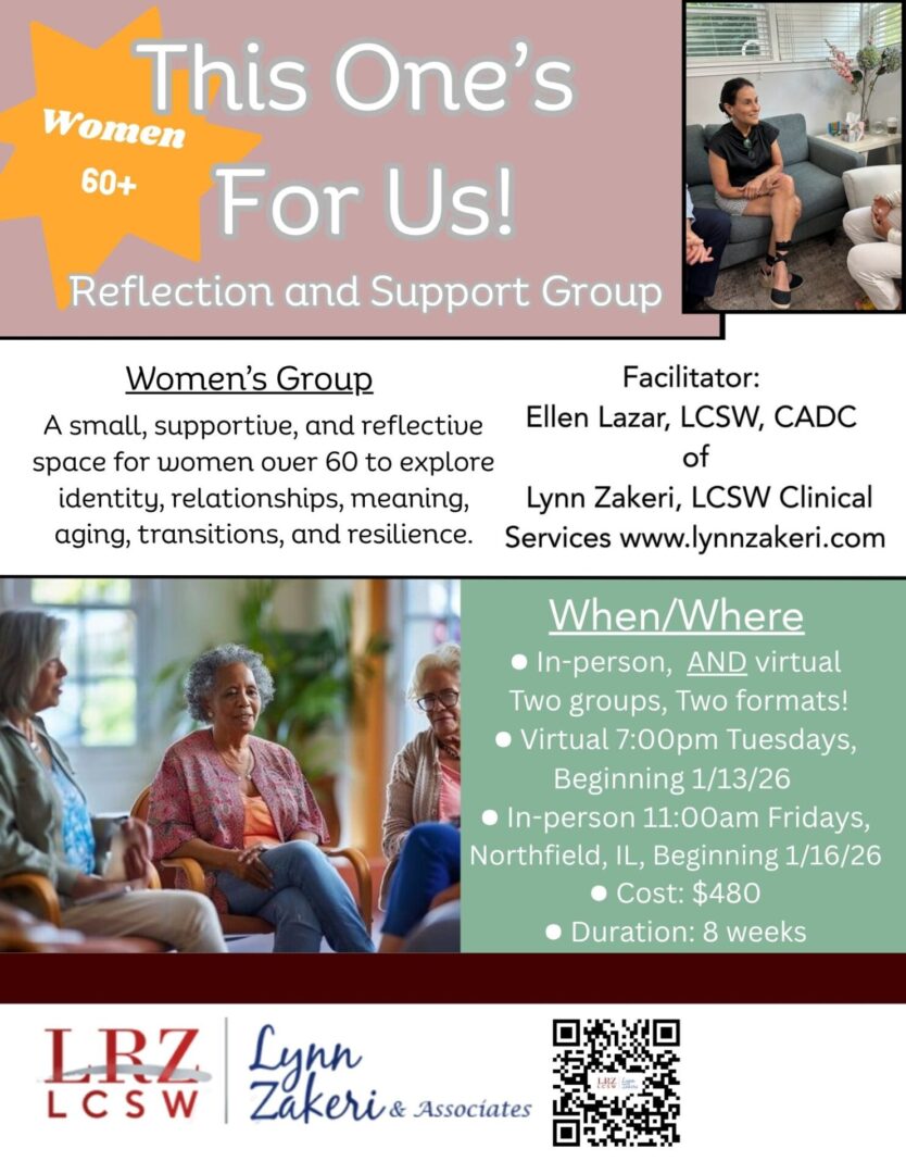 Group Therapy Women 60 years and older